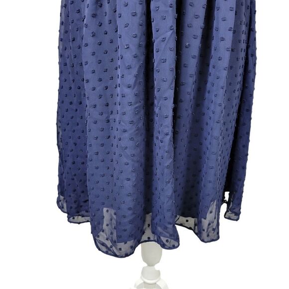 J.Crew Marlow Swiss-Dot Dress. Royal Blue 8P#026 - Picture 7 of 16